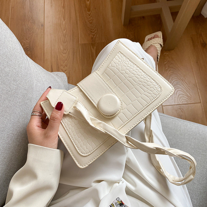 New trendy fashion simple shoulder bag