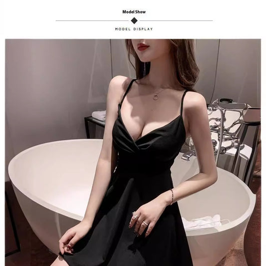 Slim Fit Tube Top Dress Nightclub Sexy Elegant Dress