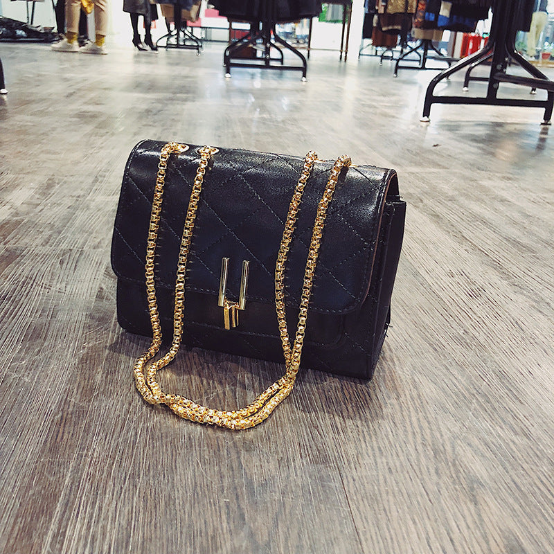 Shoulder bag fashion casual chain messenger bag