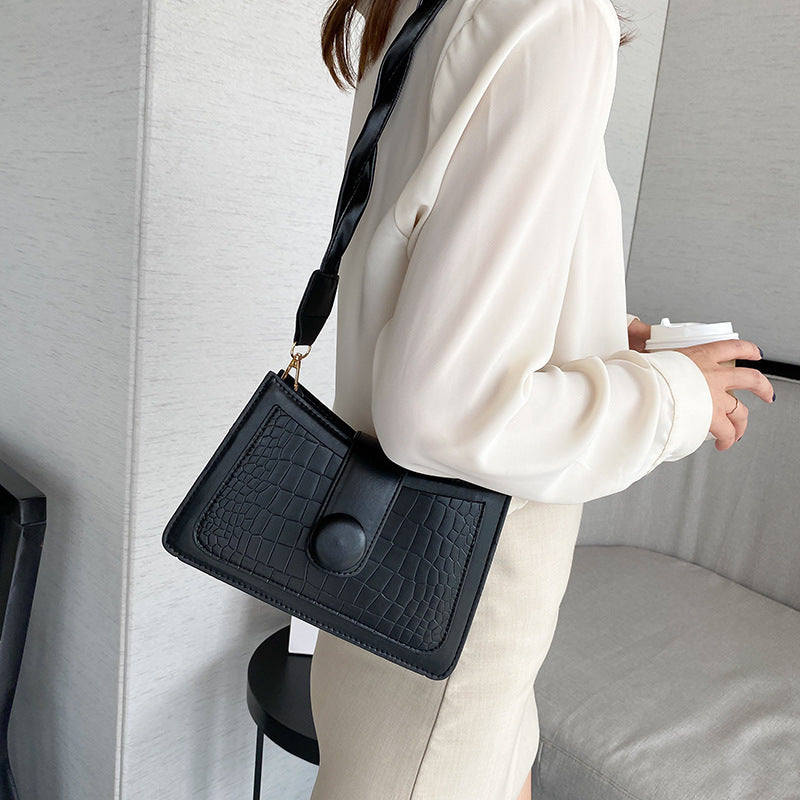 New trendy fashion simple shoulder bag