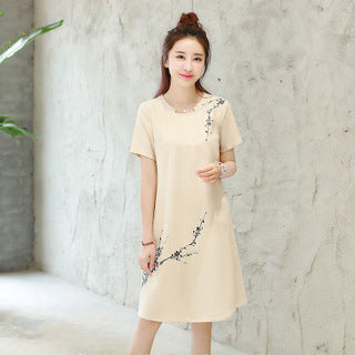 Loose Fairy College Style Dress Women