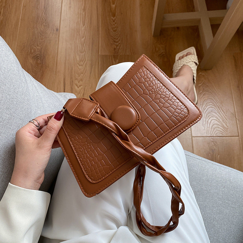 New trendy fashion simple shoulder bag
