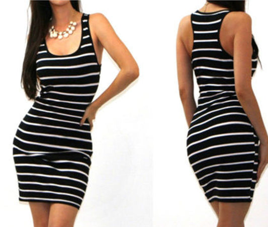 Vest long dress