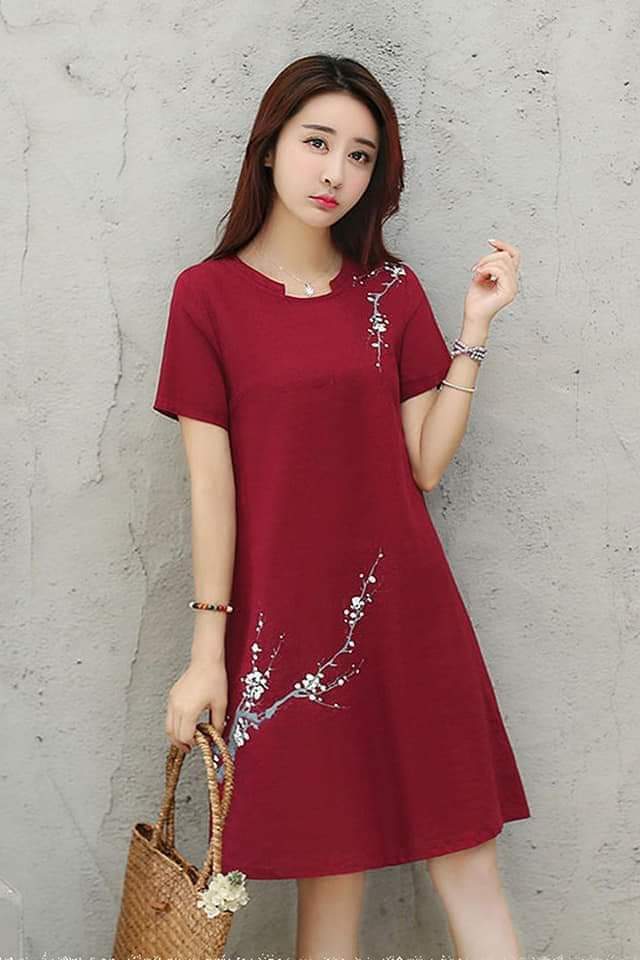 Loose Fairy College Style Dress Women
