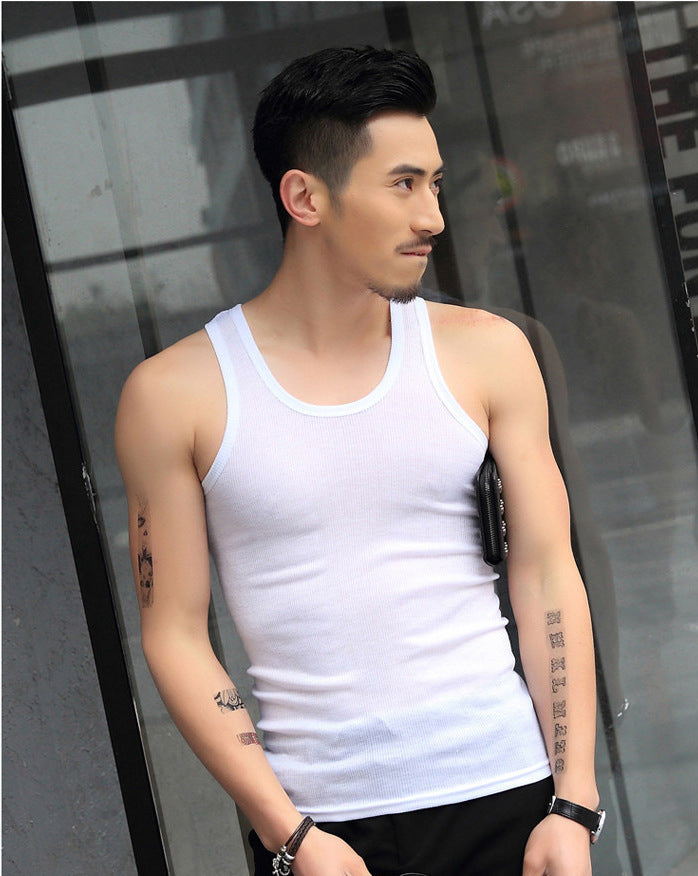 Men's Sweat-absorbent Stretch Tight Vest