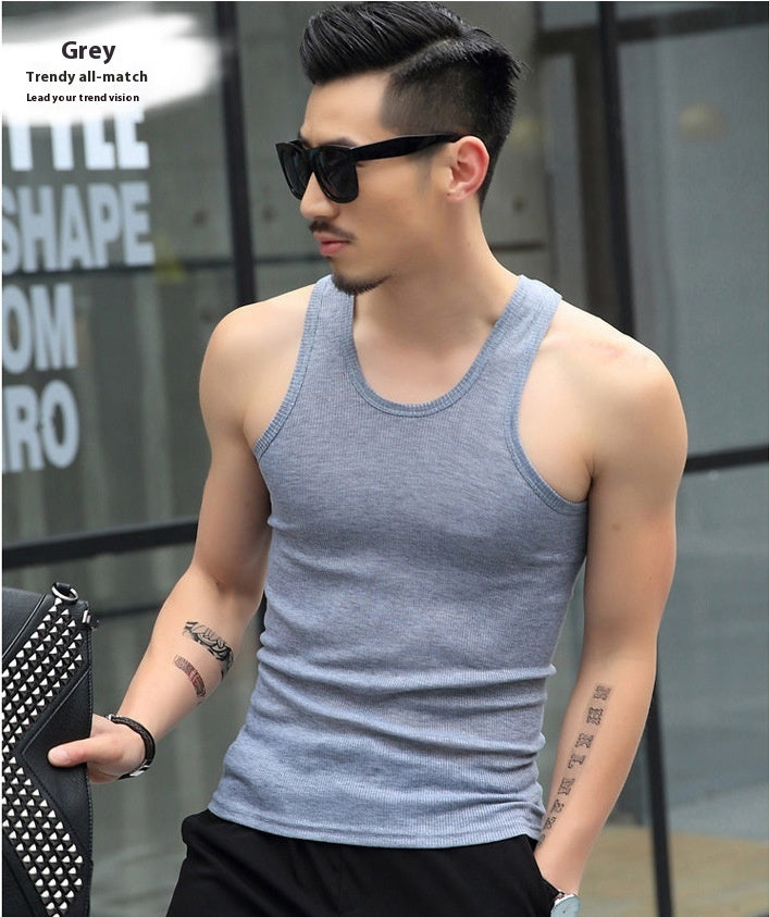 Men's Sweat-absorbent Stretch Tight Vest