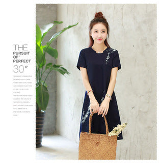 Loose Fairy College Style Dress Women